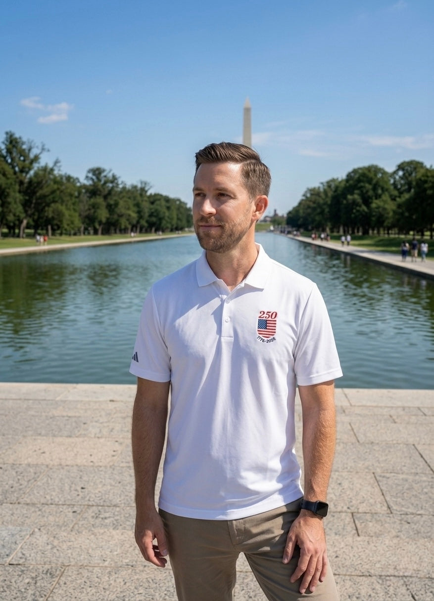 America’s 250th Anniversary Commemorative Adidas Sport Polo